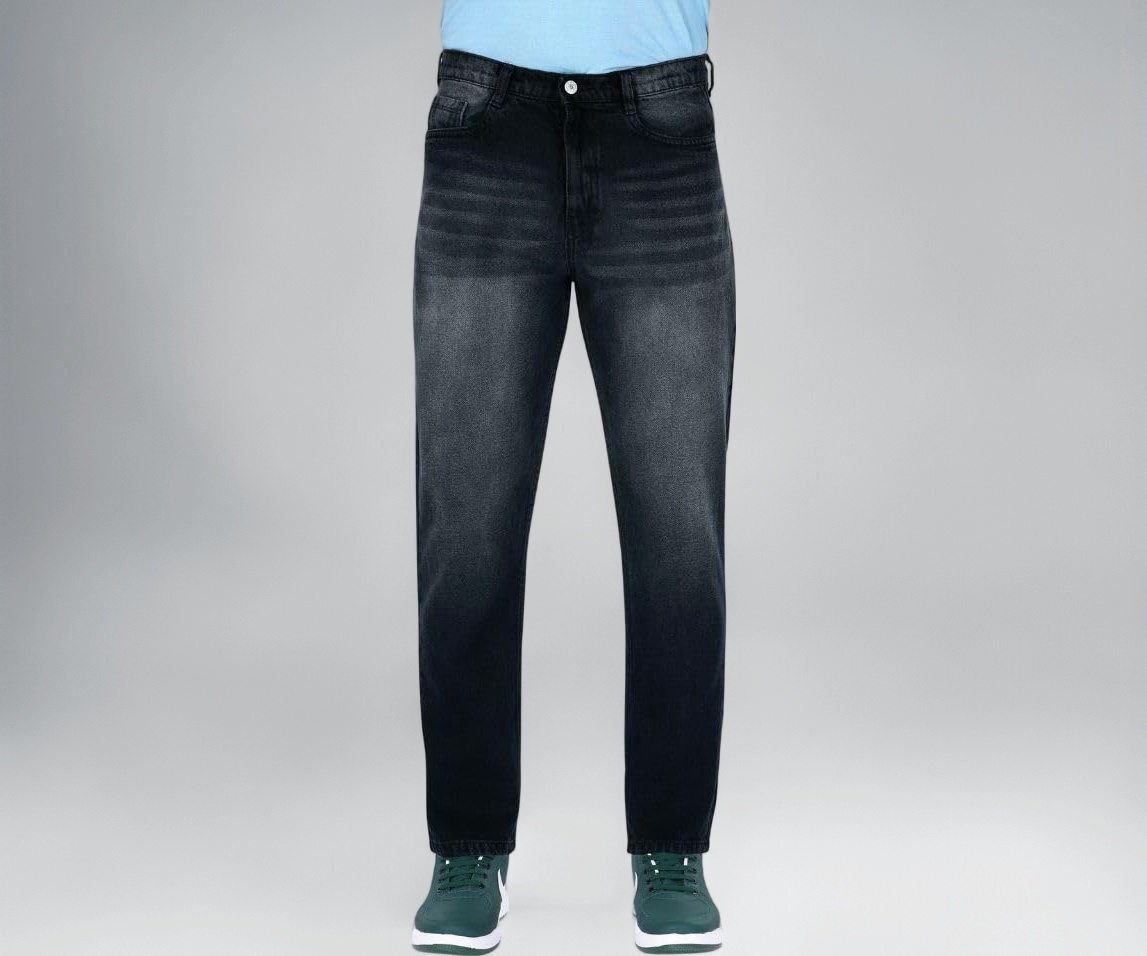 MQ Denim Men's Mid Rise Cotton Jeans - Image 1