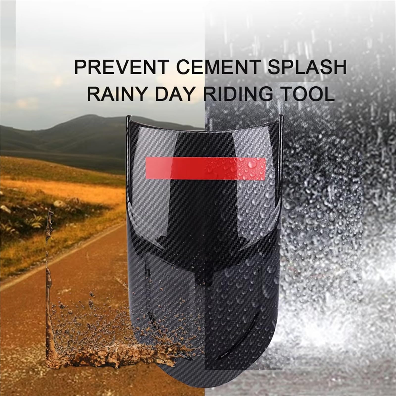 Per Kawasaki Per VERSYS 650 2010-2024 Per Versys1000 2012-2023 Moto Parafango Anteriore Splash Guard Copertura In Fibra Di Carbonio ABS