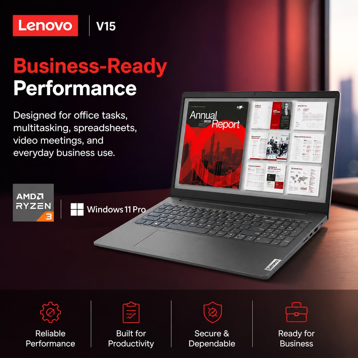 Amazon.com: Lenovo 2026 Newly Released Business Laptop with MS 365