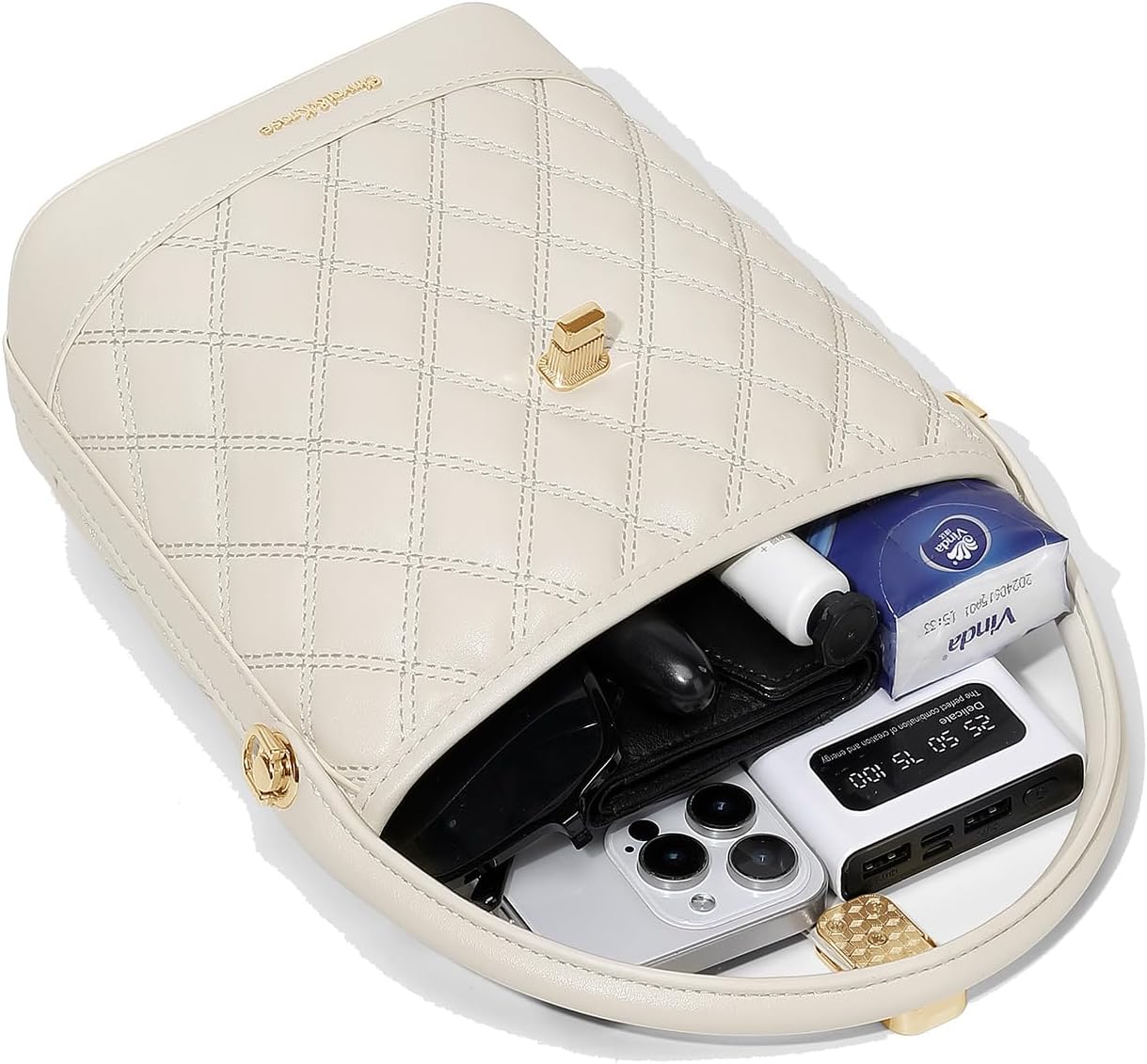 Bucket Bag for Women Small Crossbody Bags Leather Shoulder Purses Designer Ladies Handbags - Image 7