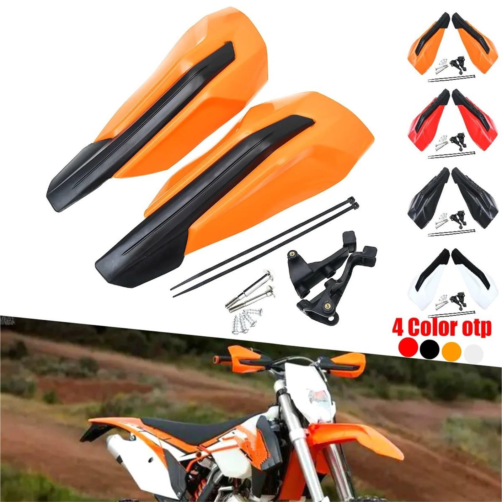 akcesoria motocyklowe Pasuje do K&TM 125-500 XC/XCF/XCW/SX/SXF/EXC/EXCF 2014-2023 motocykli Osłony kierownicy Ochraniacz dłoni