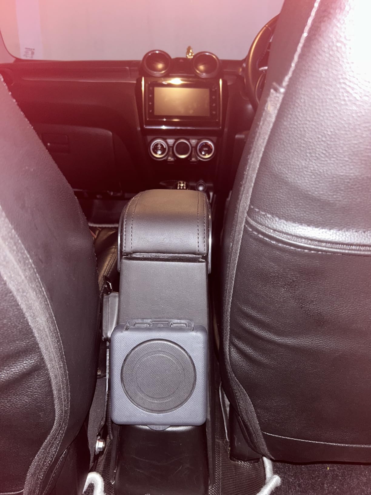 Pabla Enterprises Wooden Car Center Armrest Console for Maruti Suzuki