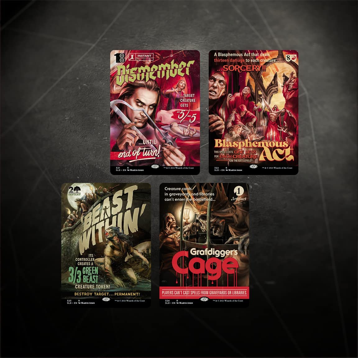 mtg movie cards Secret Lair features retro movies, metal, and baseball Put that card into your hand and all other cards revealed this way into your graveyard. Magic TCG The Gathering Secret