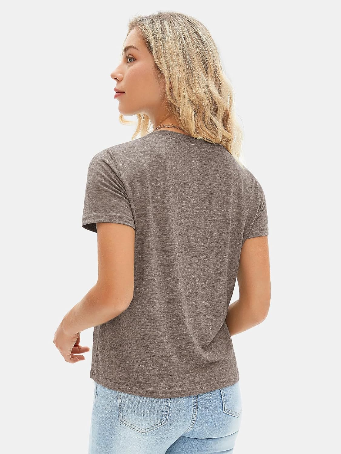 EXLURA Womens Summer Cute Crop Tops Short Sleeve Pleated Tshirts Crewneck Business Trendy Blouse Beach Vacation Outfits 2026 - Image 5