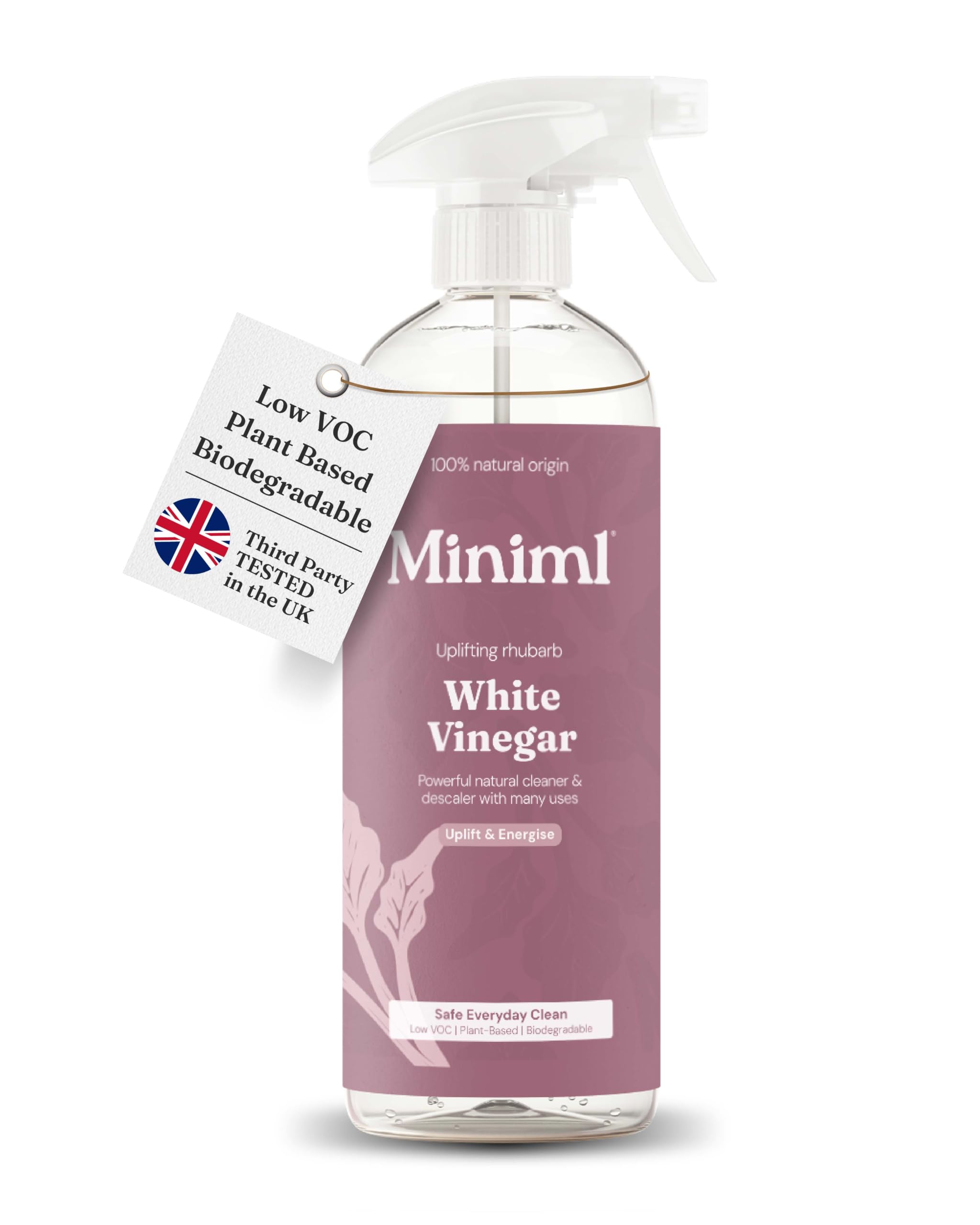 Miniml Uplifting Rhubarb White Vinegar