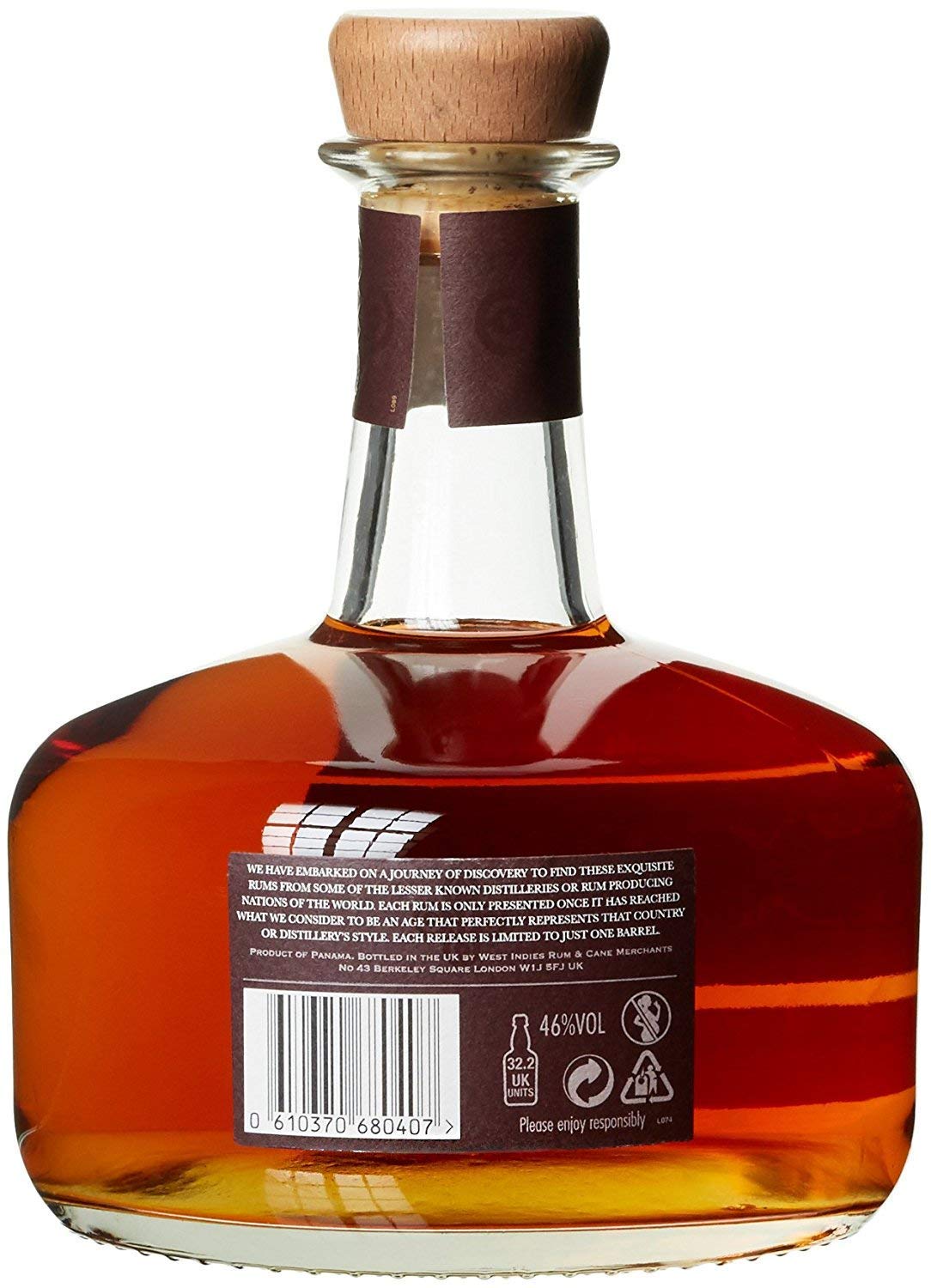 ウエストインディーズ パナマ XO ラム酒 [700ml ] 古酒 【公式通販】