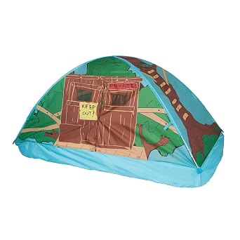 Pacific Play Tents 19790 Kids Tree House Bed Tent Playhouse - Twin Size