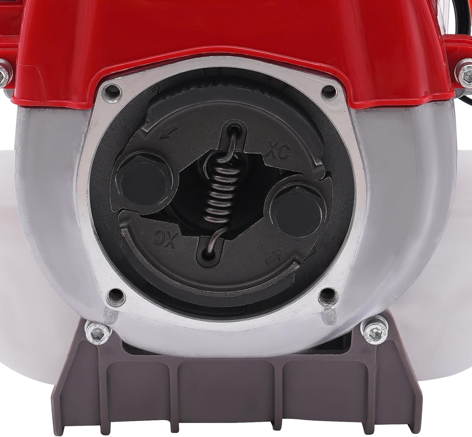 31CC 4 Stroke Gasoline Engine, Pull Start Replacement Gas Motor Single Cylinder with Air-Cooled Engine, High Speed 6500RPM Small Petrol Motor Engine for Lawn Mowers,Water Pumps