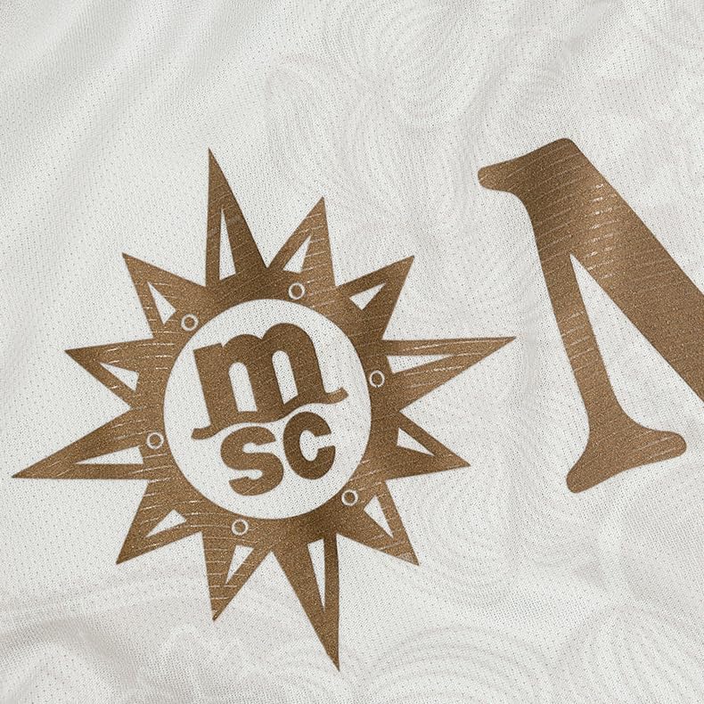 SSC Napoli Maglia Gara Away Ea7 T-Shirt Mixte (Lot de 3)