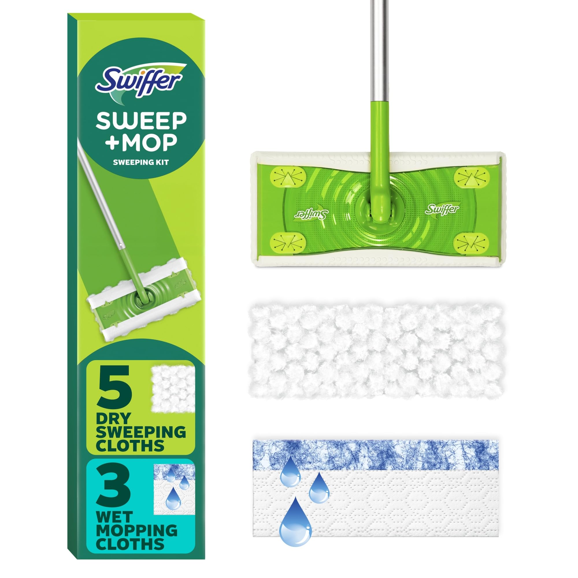 Sweeper Start Kit, Green, 11 Piece Set, 521000