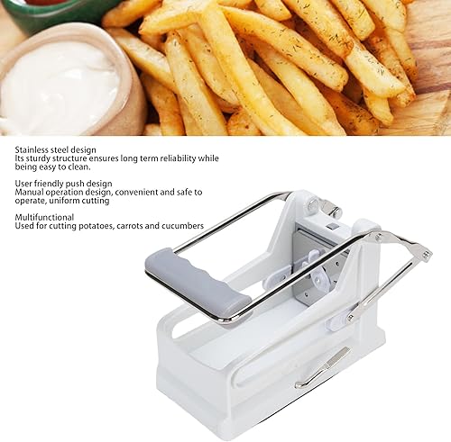 Miniatura 2 de French Fry Cutter, Professional Stainless Steel Potato Cutter Vegetable Chopper Potatoes Slicer With 2 Sets Blades For Carrot Cucumber
