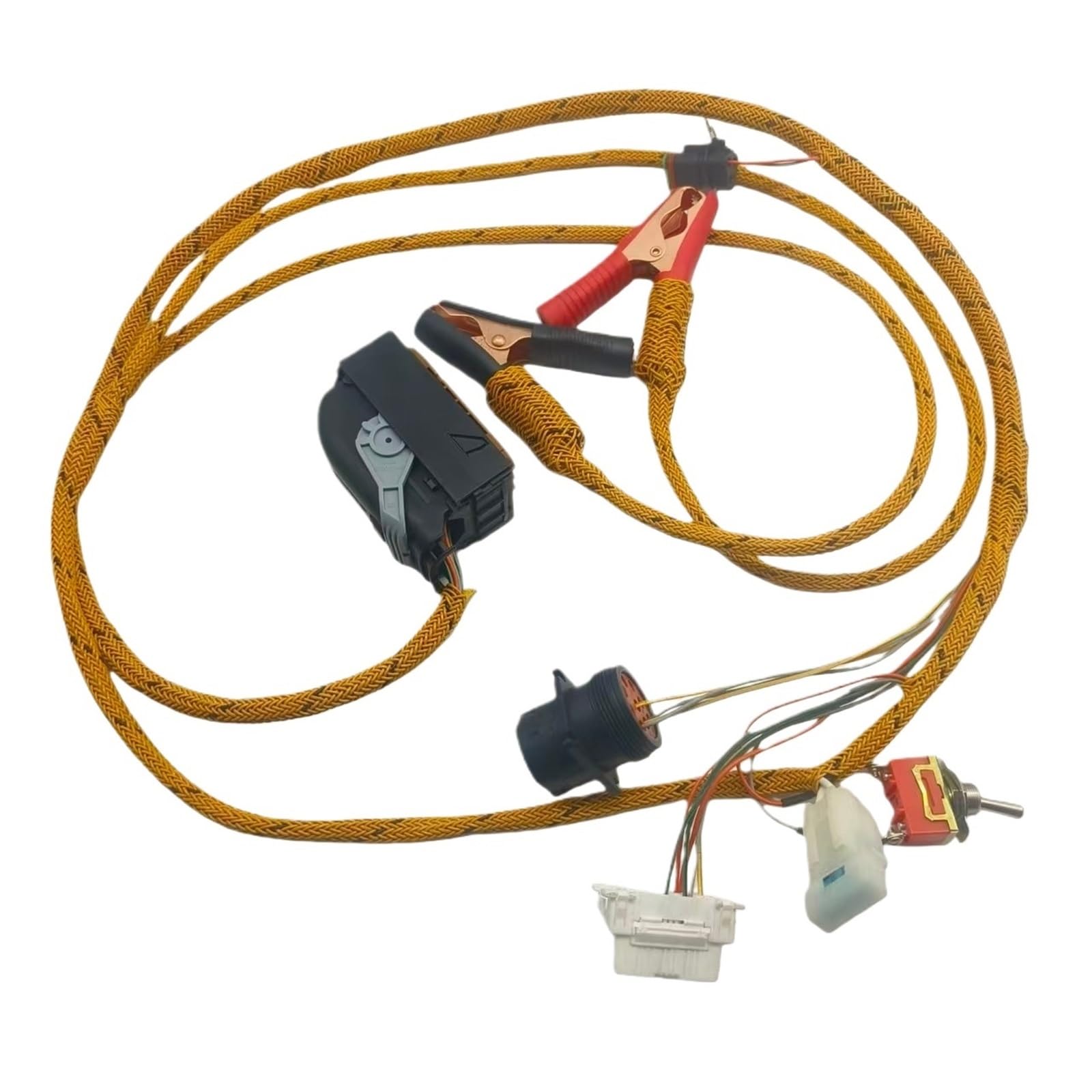 Riswekfw Cm2350 Cm2670 Engine Test Start Wiring Harness Detection Cable For Parts Excavator(Cm2350)
