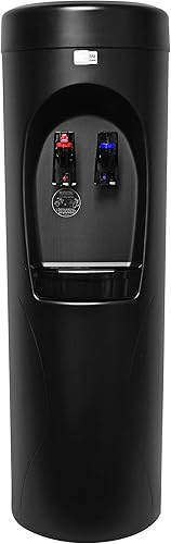 Miniatura 3 de Aquverse Dispensador de enfriador de agua fría y caliente de grado comercial sin botella con filtro, negro  Certificado NSF y ULEnergy Star (A3500-K)