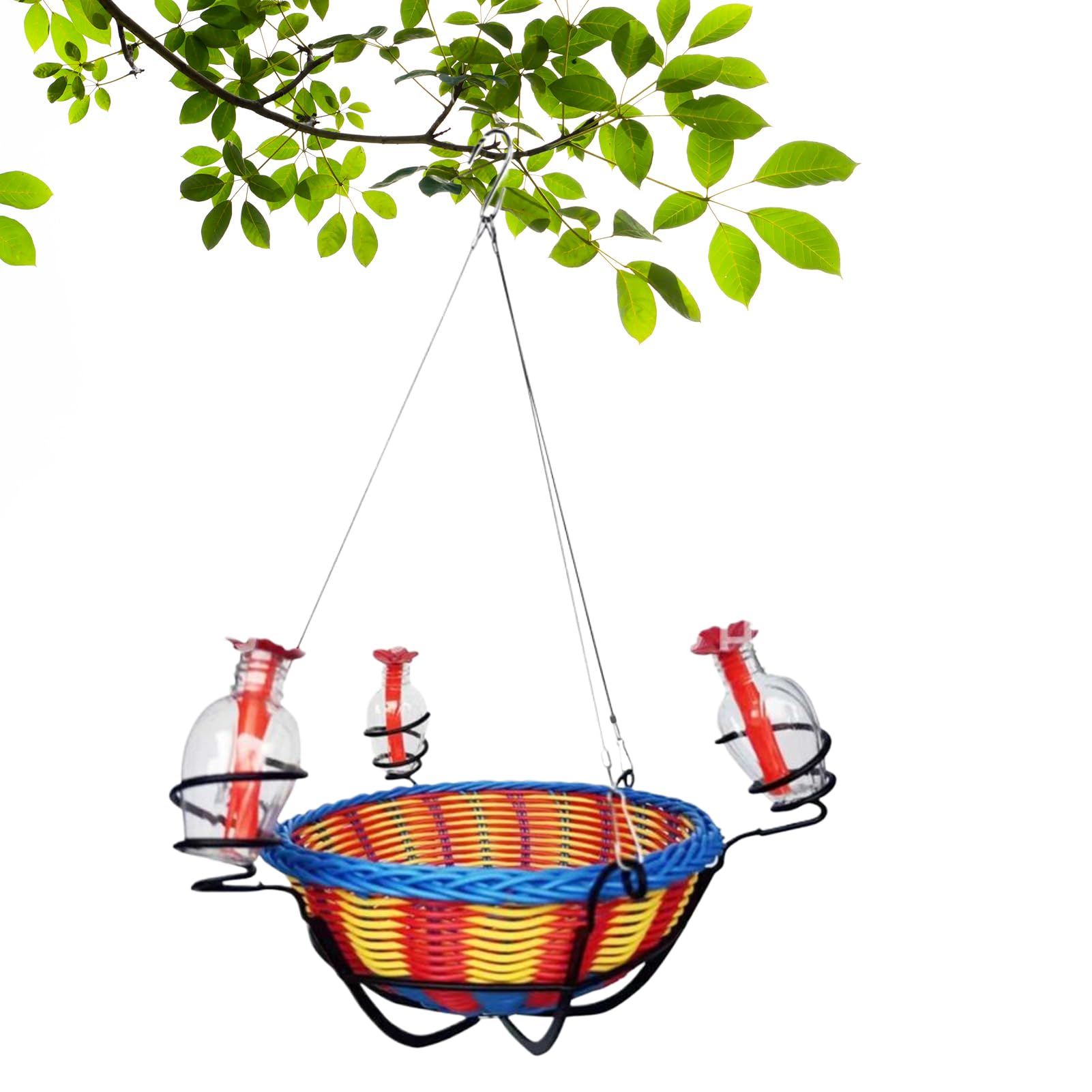 Mangeoire pour colibris de jardin pour observer les oiseaux en terrasse