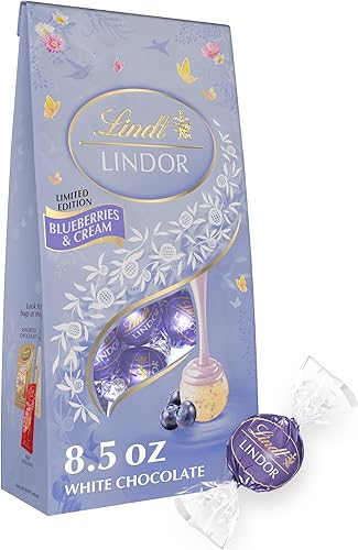 Miniatura 1 de Lindt Lindor Arándanos y Trufas Crema 85 oz Bolsa