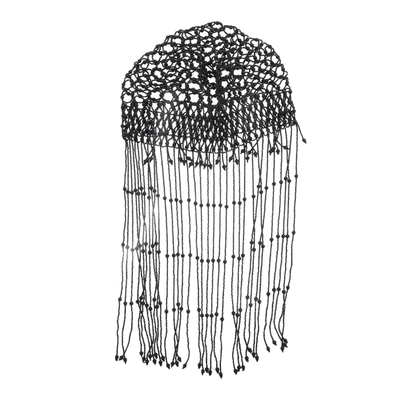 Coiffure de mariée impeccable avec ce chapeau décoratif à perles stables - 8