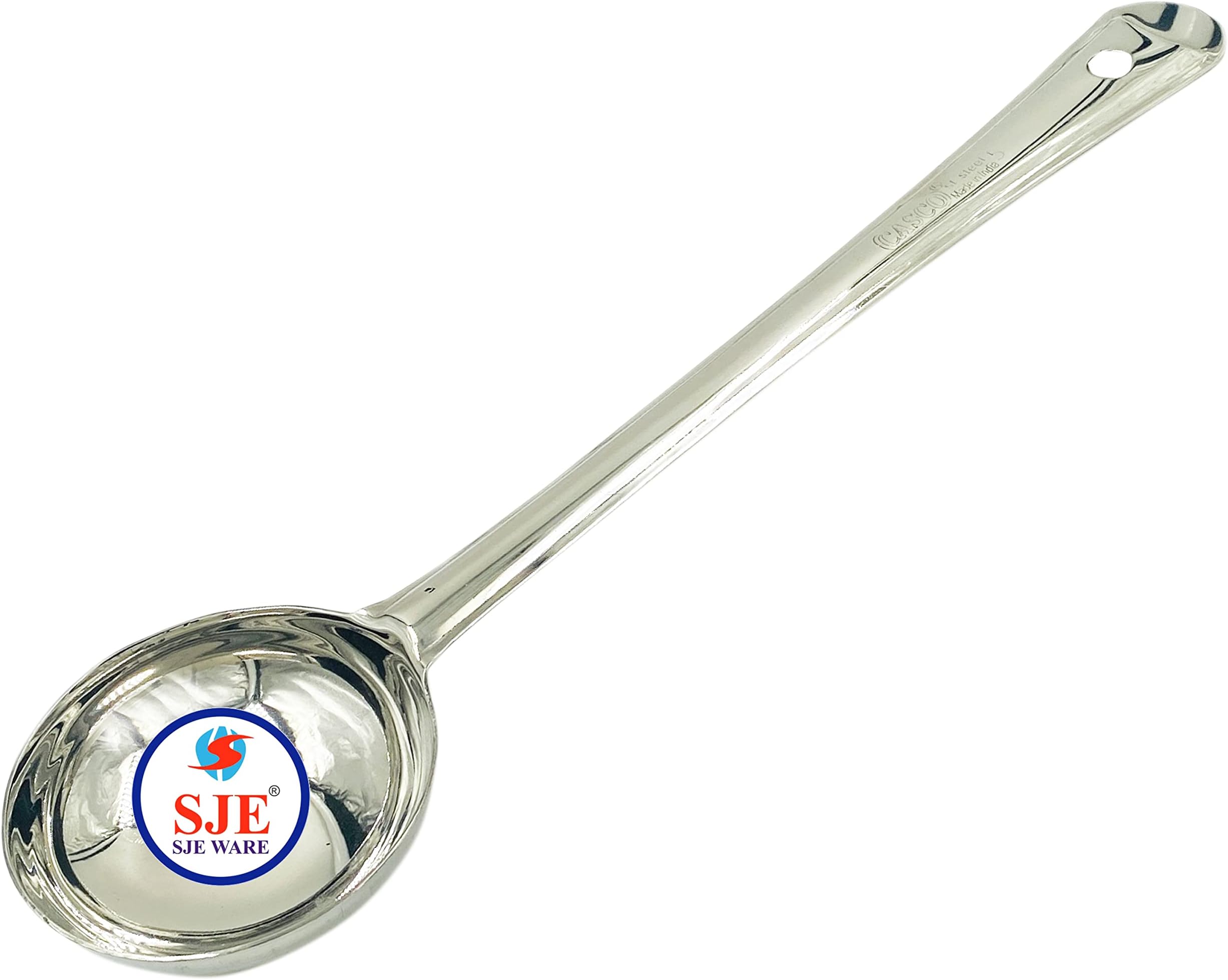 Sjeware Stainless Steel Serving Spoon Ladel, Silver