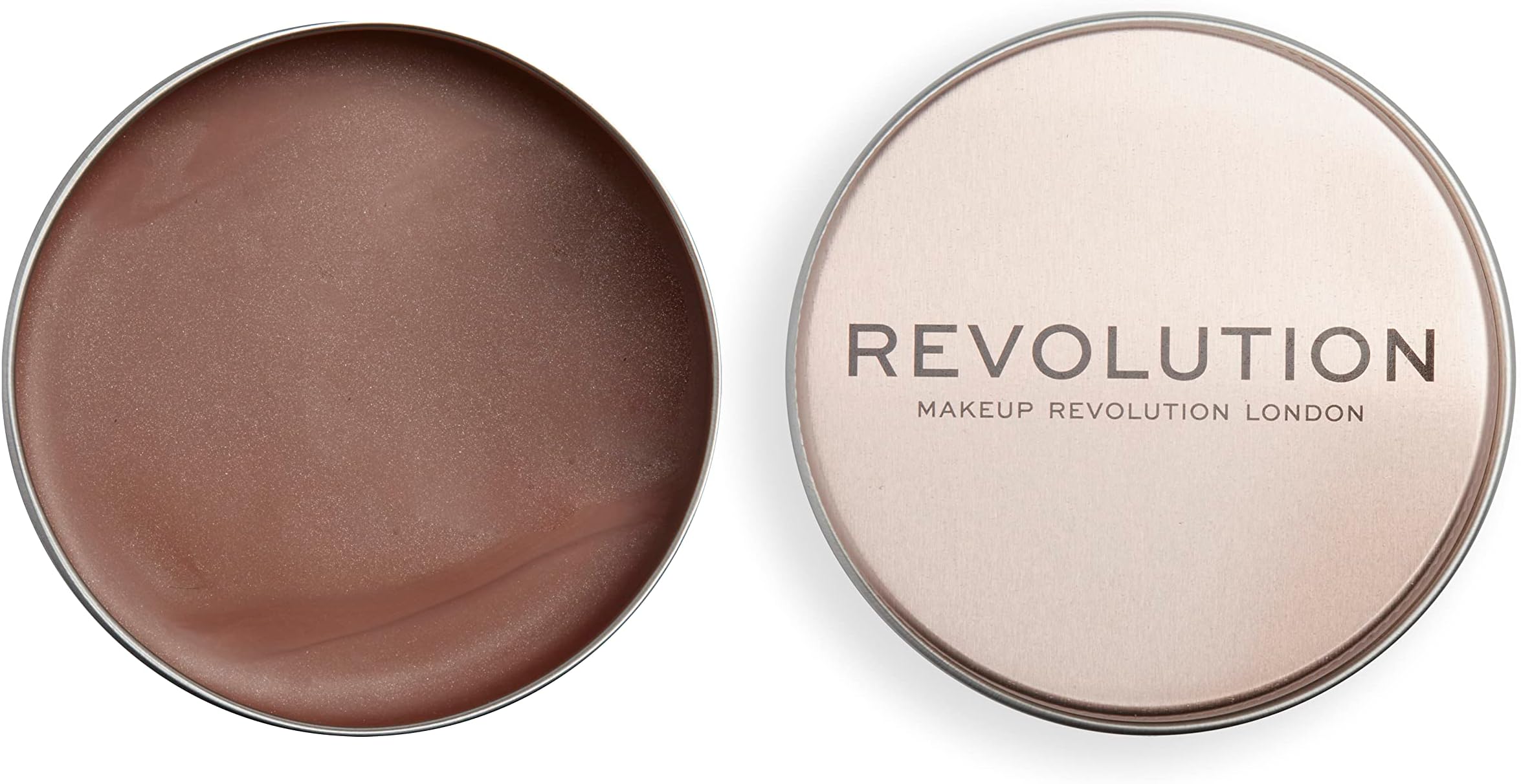 Revolution Beauty London, Balm Glow, Multi-Use Cheek & Lip Balm, Buildable, Dewy Finish, Sunkissed Nude, 32g