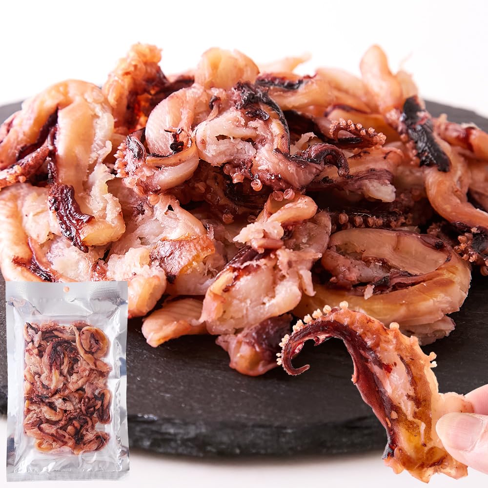 天然生活 国産いかげそ鉄板焼き (100g) 甘辛醤油風味 イカげそ 珍味 いか…