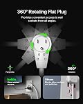 Belkin 6 Outlet Surge Protector for Home/Office, BE106000-06R