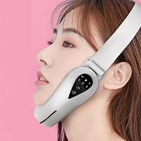 Fyearfly Elektromos Arcformázó Masszírozó - Intelligens Mikro-áramú Technológia, Tokaemelő, V-alakú Arcformáló, Bluetooth Távirányítóval, Fe 8