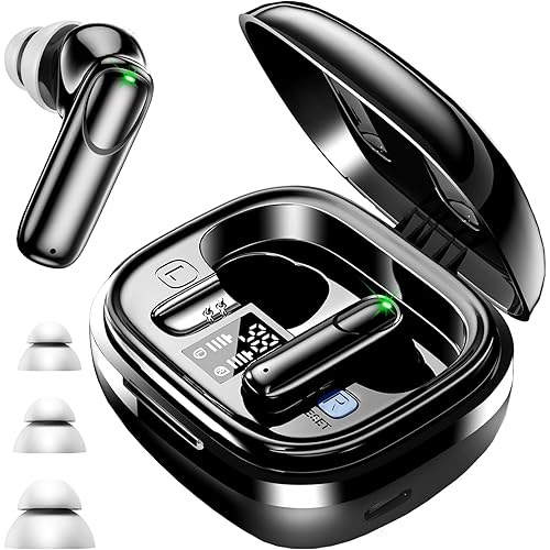 OTC Digital Hearing Aids with Anti-Whistling System, Bluetooth, ANC+ENC Noise Cancelling – Rechargeable Hearing Amplifiers for Adults with Hearing Difficulty, Support Music & Calls