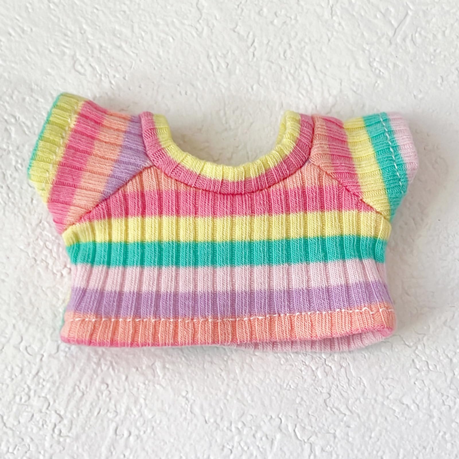 Tenue LABUBU 17cm, ensemble de vêtements de poupée Labubu, Costume d'elfe vert rose, cadeau de pâques et de vacances  26