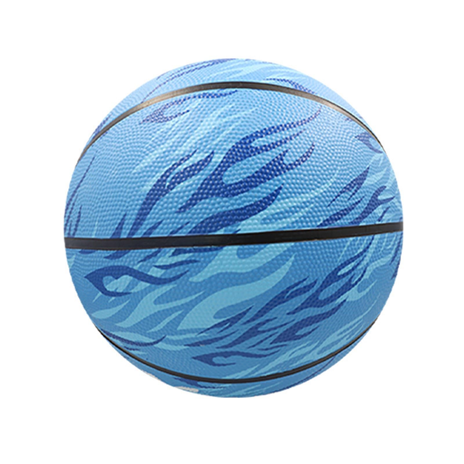 CHENZILIN Rubber Basketball Light Weight Waterproofs Training Basketball Fine Stitching Kids Basketball for Adults and Children