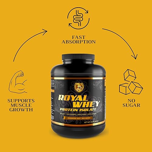 Miniatura 9 de Royal Proteína WHEY Isolate 5lb