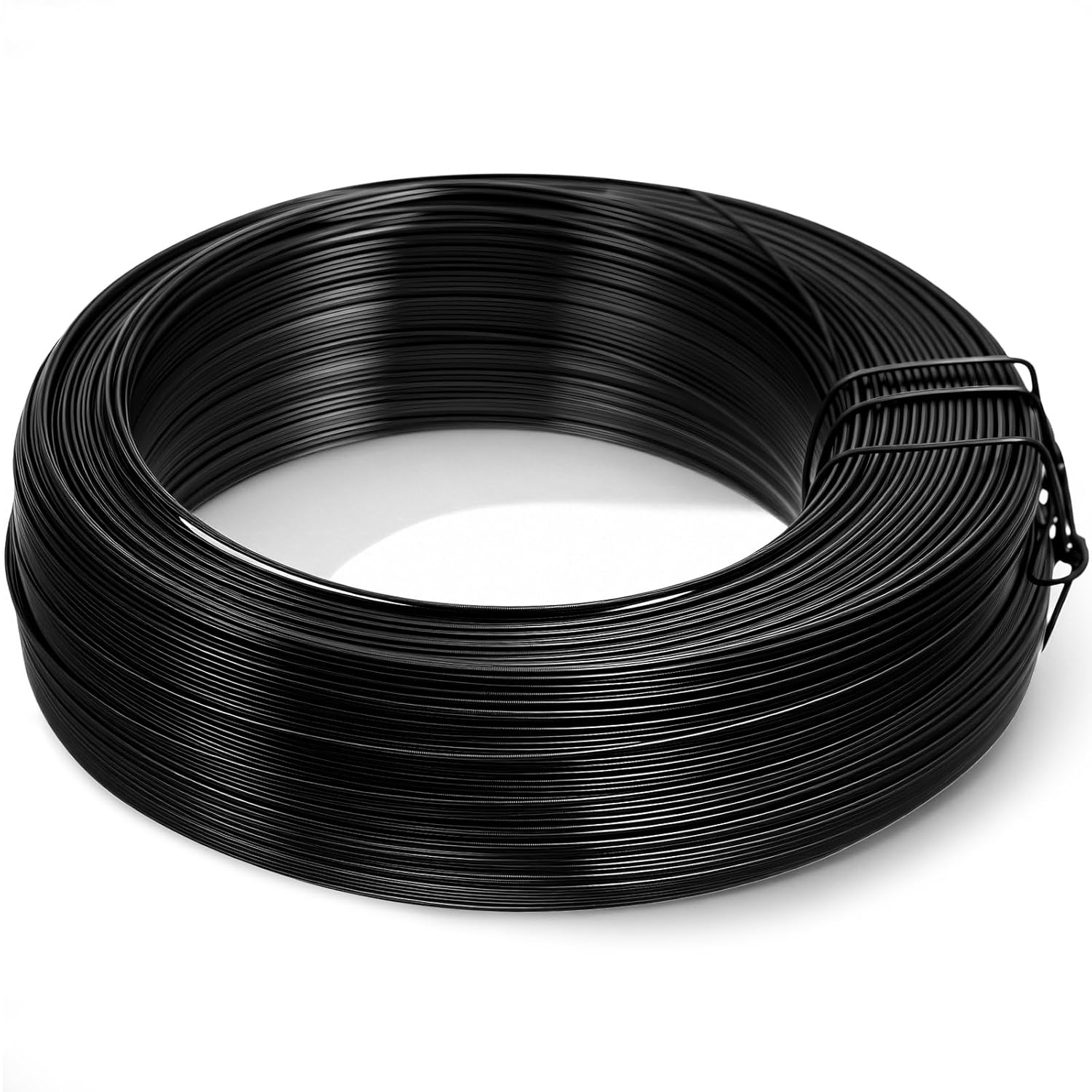 Rebar Tie Wire 18 Gauge x 1000ft Black Soft Annealed Roll Bailing Wire Roll Tool Annealed Multi Purpose Flexible Reel for Home Decoration Industria