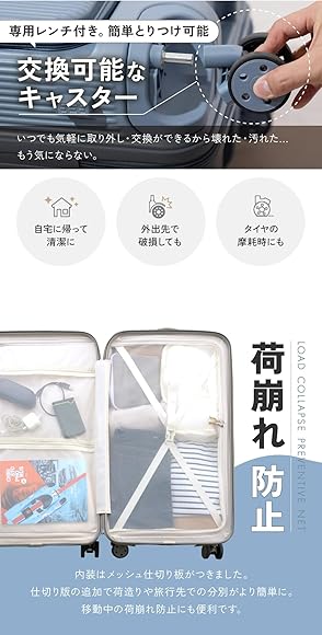 Amazon.co.jp: [ブライテック] BRIGHTECH スーツケース キャリーバッグ 