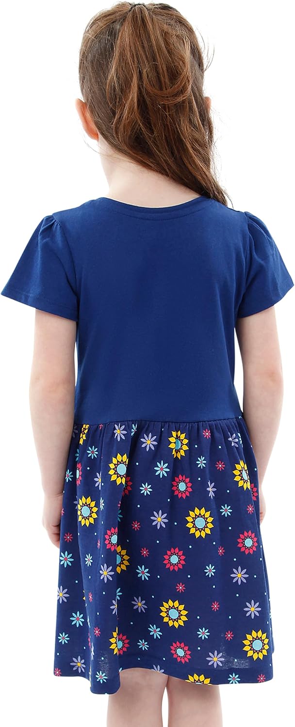 Disney Frozen Dress Girls | Anna and Elsa Dress for Girls | Frozen Long Sleeve Dresses for Girls - Image 5