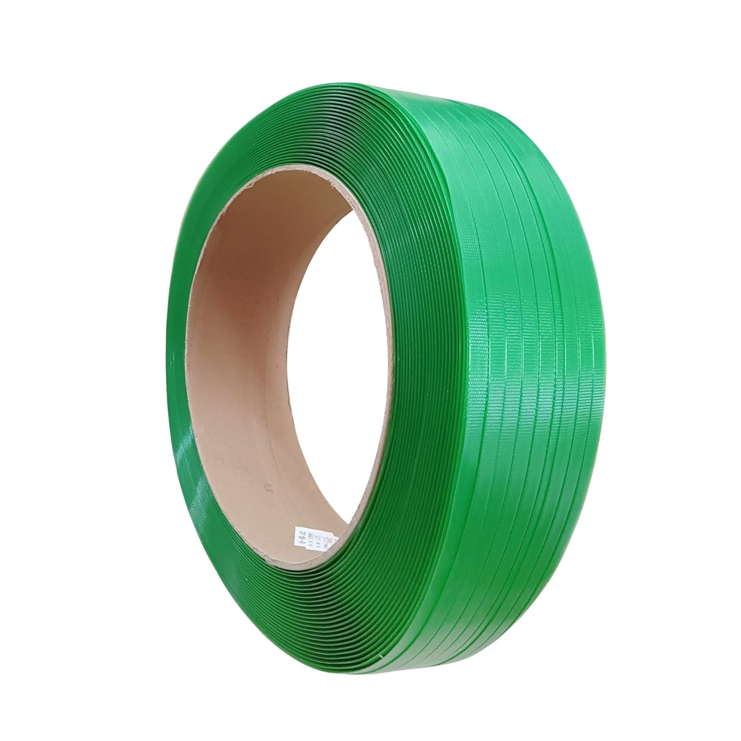 5/8"x.034"x3750ft Embossed Polyester (PET) Strapping Roll of 16"x6" Core Size 1380lbs Break Strength