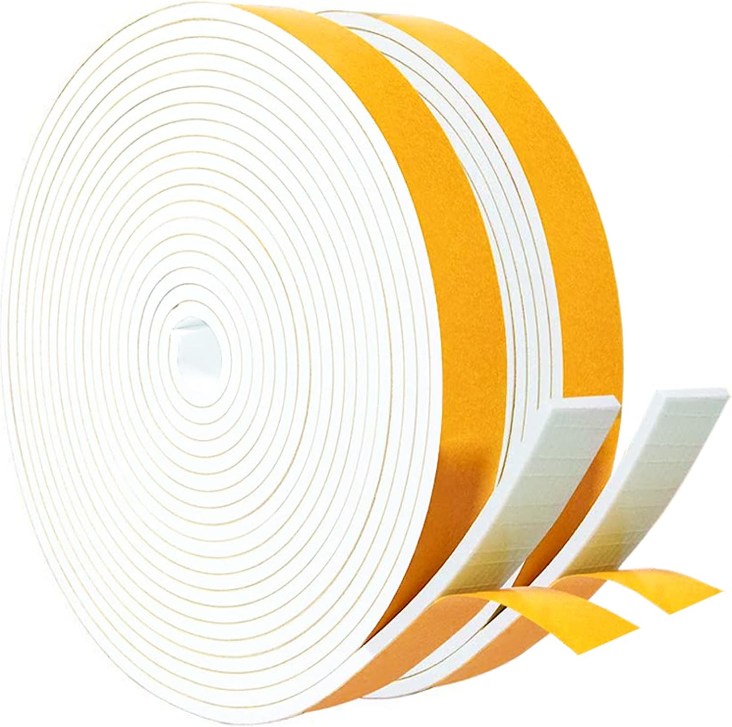 Schaumstoff Klebeband 50mm X 3mm X 5m - Selbstklebende Dichtung Für Türen Und Fenster