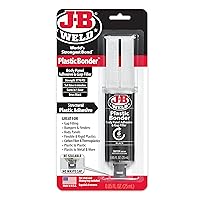 Vista 8 de J-B Weld Plastic Bonder Negro 25ml Jeringa - Paquete de 2 (50139-2), 25 ml - Paquete de 2