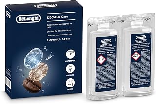 De'Longhi EcoDecalk Mini - Détartrant Machine à Café 2 Doses de Détartrage | Solution de Détartrage, Formule Végétale, Acc...