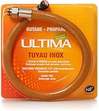 DIPRA - Flexible inox pour gaz butane - propane 200 cm - Certifié NF