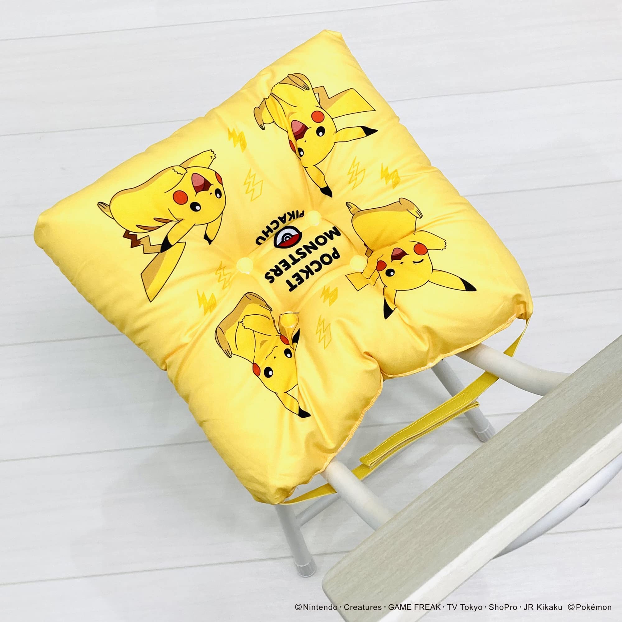 Amazon.co.jp: MORIPiLO モリシタ ポケモン ピカチュウ 座布団 椅子 
