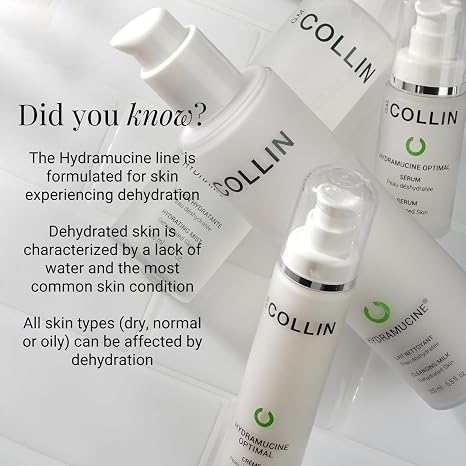 G.M. COLLIN Hydramucine Optimal Cream | Daily Face Moisturizer for Normal to Dry Skin | Firming Facial Lotion