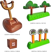 Vista 4 de Newly Licensed Angry Birds Toys Playsets Build N’ Launch Construction Brick Assembly Building Blocks Sets Pig City Strike 2 Takedown Space Planet