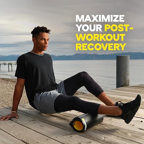 Miniatura 3 de TRX Rodillo de liberación miofascial de entrenamiento, rodillo de masaje de cuello y espalda para músculos, rodillo de espuma redondo para