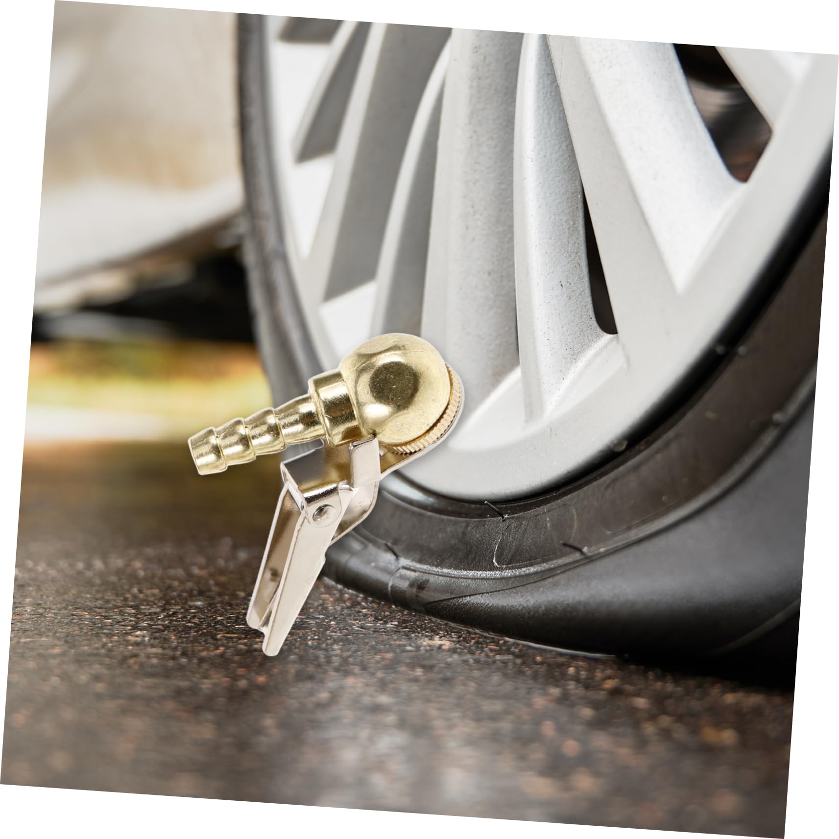 SEWOART Car Tire Air Chuck Locking Air Chuck Tire Inflator Chuck Kit Lightweight Portable Essential for Use