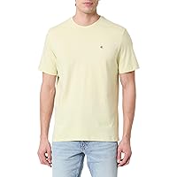Calvin Klein SS Classic Monogram Tee LV04RD254G Tees, Bianco (Lime Spritz)