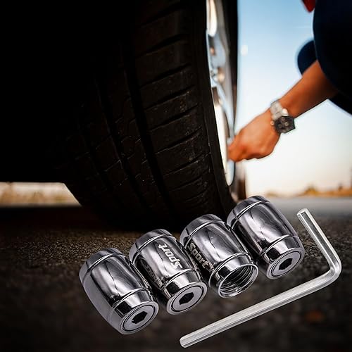 Vista 267 de Tapas de válvula de neumático, aleación de aluminio, anticorrosivas, a prueba de polvo, para automóviles, SUV, camiones, bicicletas, motocicletas