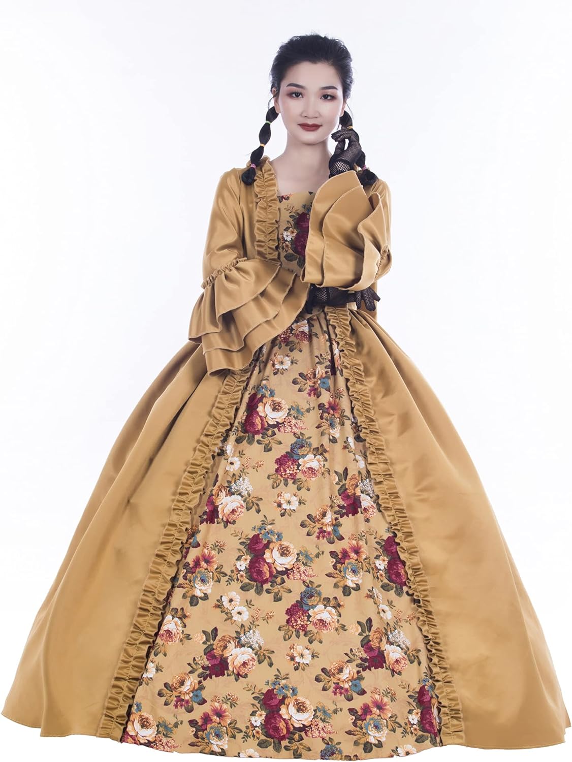 CountryWomen Womens Marie Antoinette Costume Rococo Ball Gown Gothic Victorian Dress - Image 4