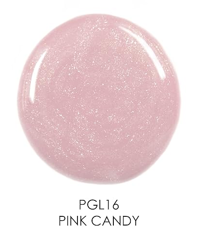 Miniatura 2 de Palladio Brillo de labios, caramelo rosa, brillo de labios no pegajoso, contiene vitamina E y aloe, ofrece un color intenso e hidratación, minimiza