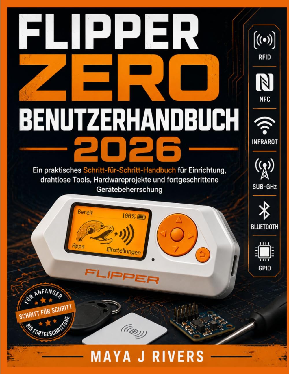 FLIPPER ZERO BENUTZERHANDBUCH 2026: Ein praktisches Schritt-für-Schritt-Handbuch für Einrichtung, drahtlose Tools, Hardwareprojekte und fortgeschrittene Gerätebeherrschung