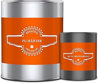 BEKATEQ 2K PU Grundierung farblos 1kg lösemittelfrei für innen & aussen Asphalt & Bitumenböden sowie Beton, Stein, Estrich, Fliesen, Holz - schnellhärtend, auch bei tiefen Temperaturen BK-636PU