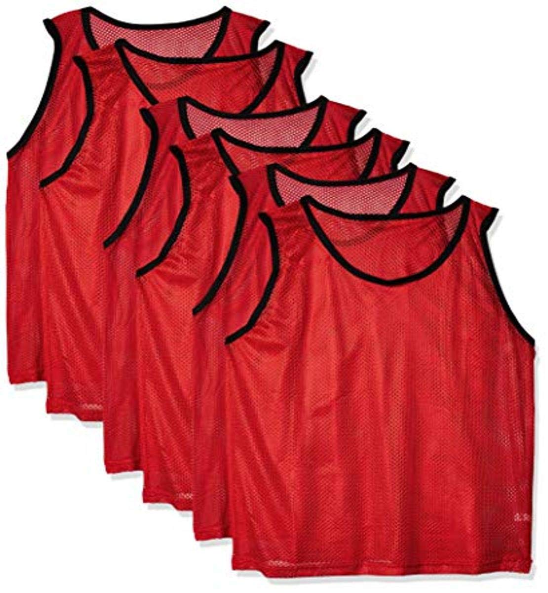 BlueDot Trading Adult Scrimmage Training Vests, Multiple Colors and Quantities