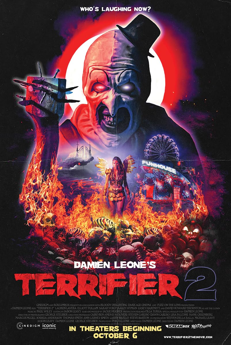 Amazon.co.jp: Terrifier 2 映画ポスター ウォールアートサイズ 24 x